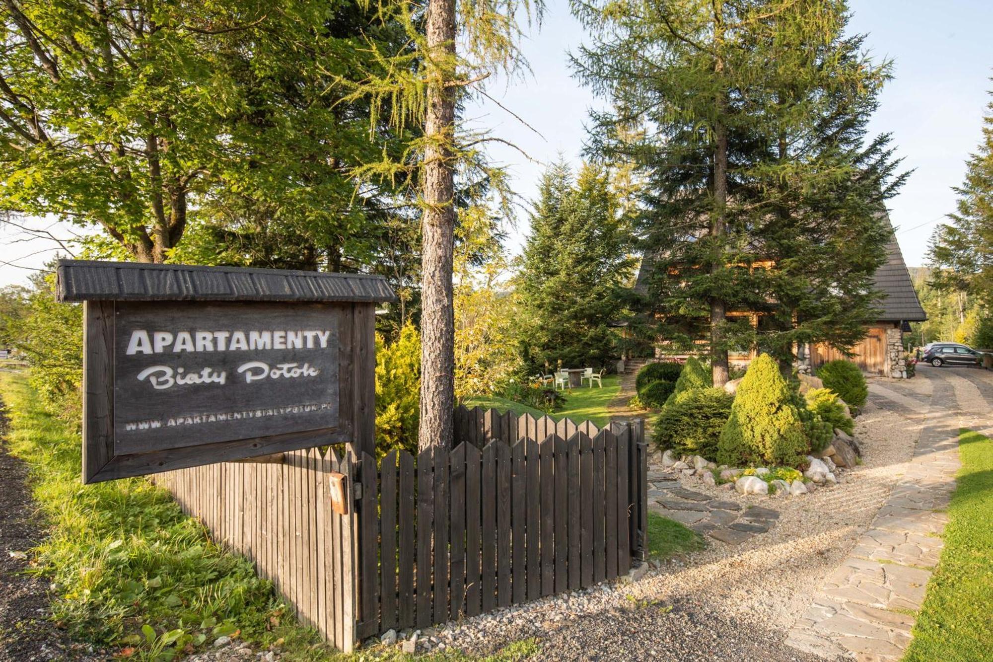 Apartamenty Bialy Potok Witów Exteriör bild
